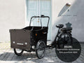 El-Lådcykel Deluxe (Svart)