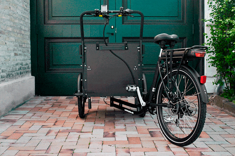 El-Lådcykel Ultimate Curve Dog – Lådcykel för Hund - Mittmotor
