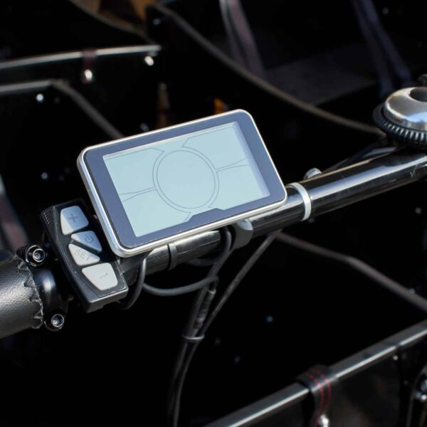 El-Lådcykel Deluxe (Svart)