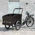 El-Lådcykel Ultimate Curve (Mattsvart)