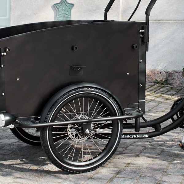 El-Lådcykel Ultimate Curve (Mattsvart)