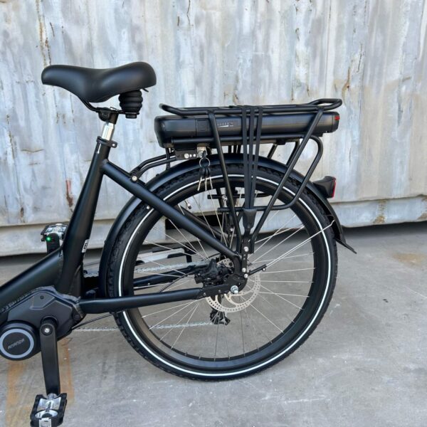 El-Lådcykel Ultimate Curve Mittmotor (Mattsvart)