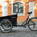 Klassisk Lådcykel Light (Svart)