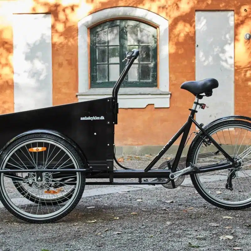 Klassisk Lådcykel Light (Svart)