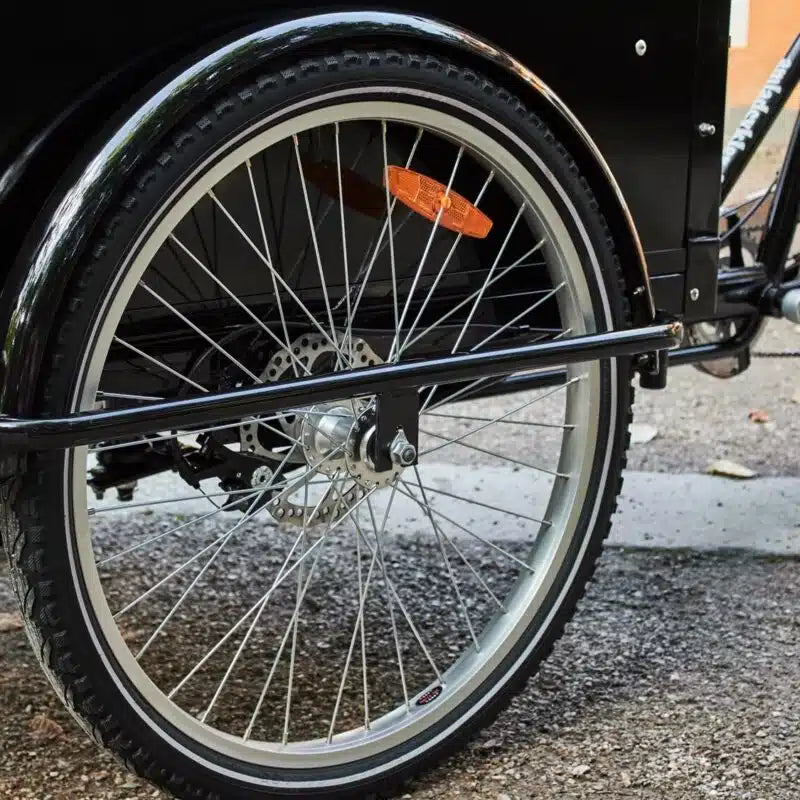Klassisk Lådcykel Light (Svart)