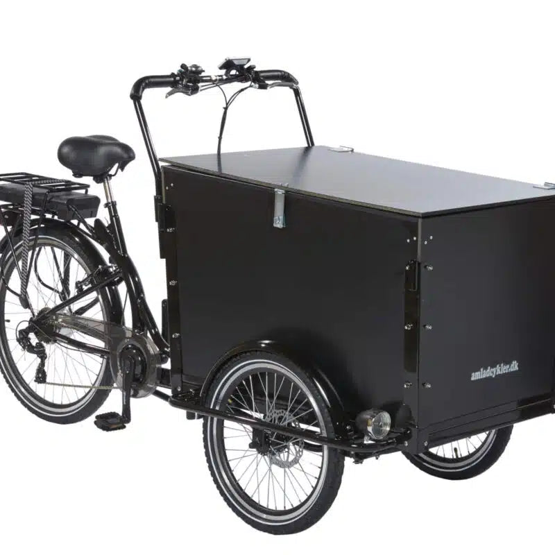El-Lådcykel Premium Workman – Företagslådcykel