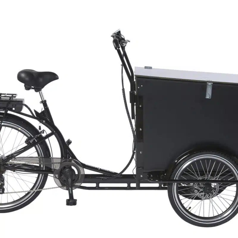 El-Lådcykel Premium Workman – Företagslådcykel