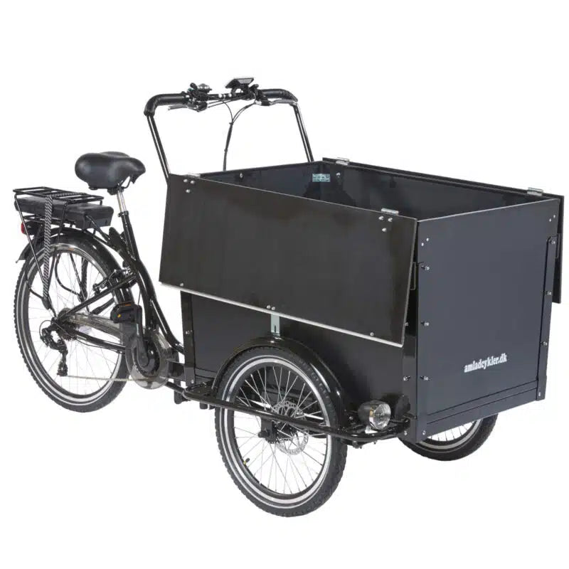 El-Lådcykel Deluxe Workman – Företagslådcykel