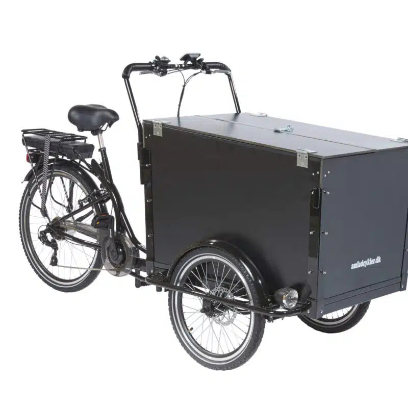 El-Lådcykel Deluxe Workman – Företagslådcykel