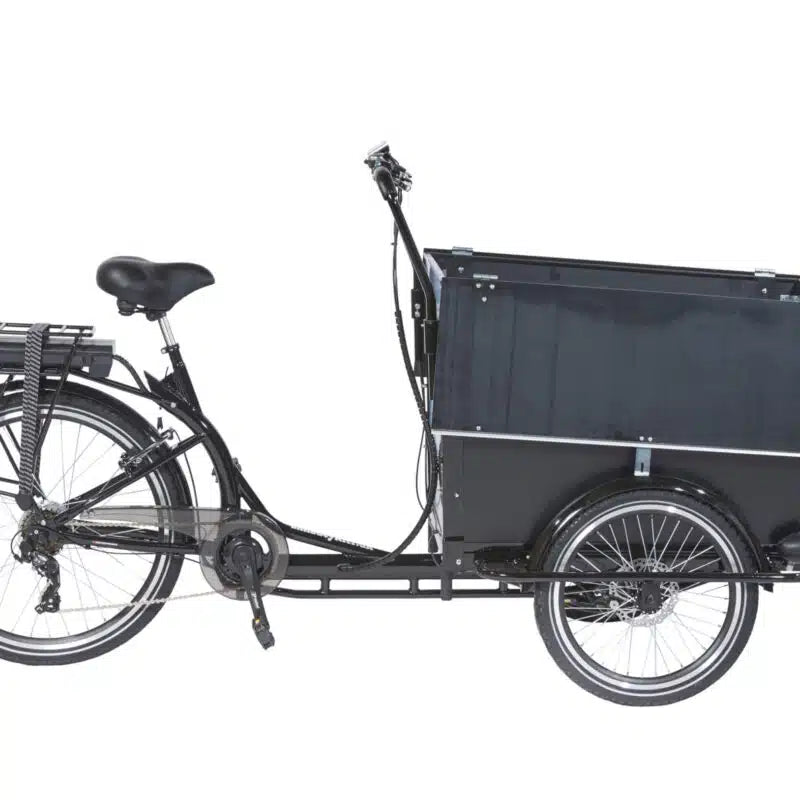 El-Lådcykel Premium Workman – Företagslådcykel