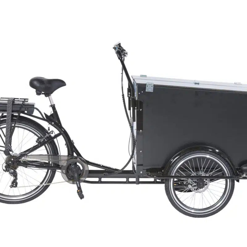 El-Lådcykel Deluxe Workman – Företagslådcykel