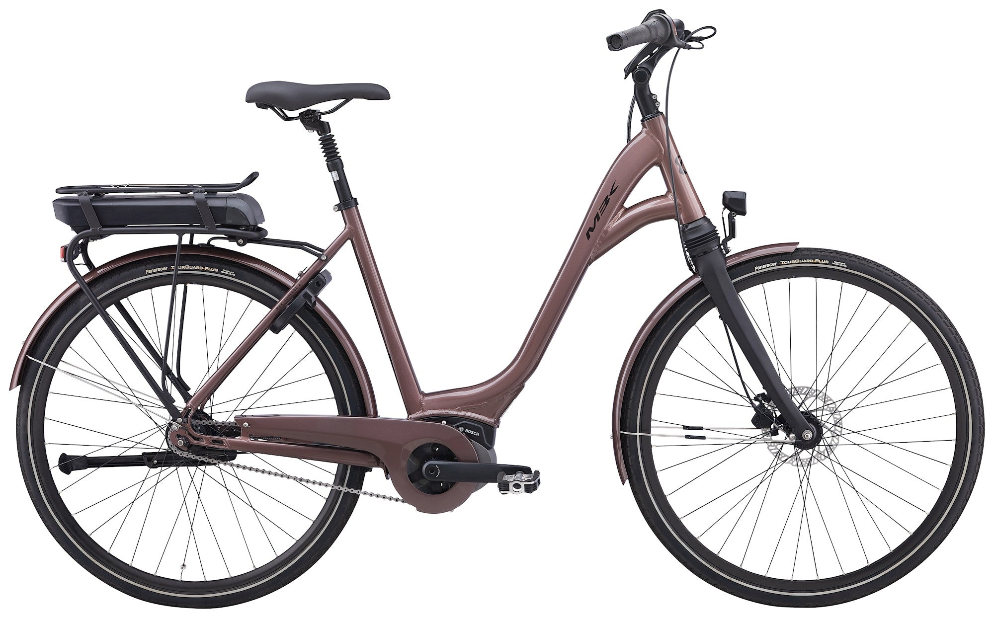 MBK Superbe 4 Elcykel Mörk Rosa (54cm)