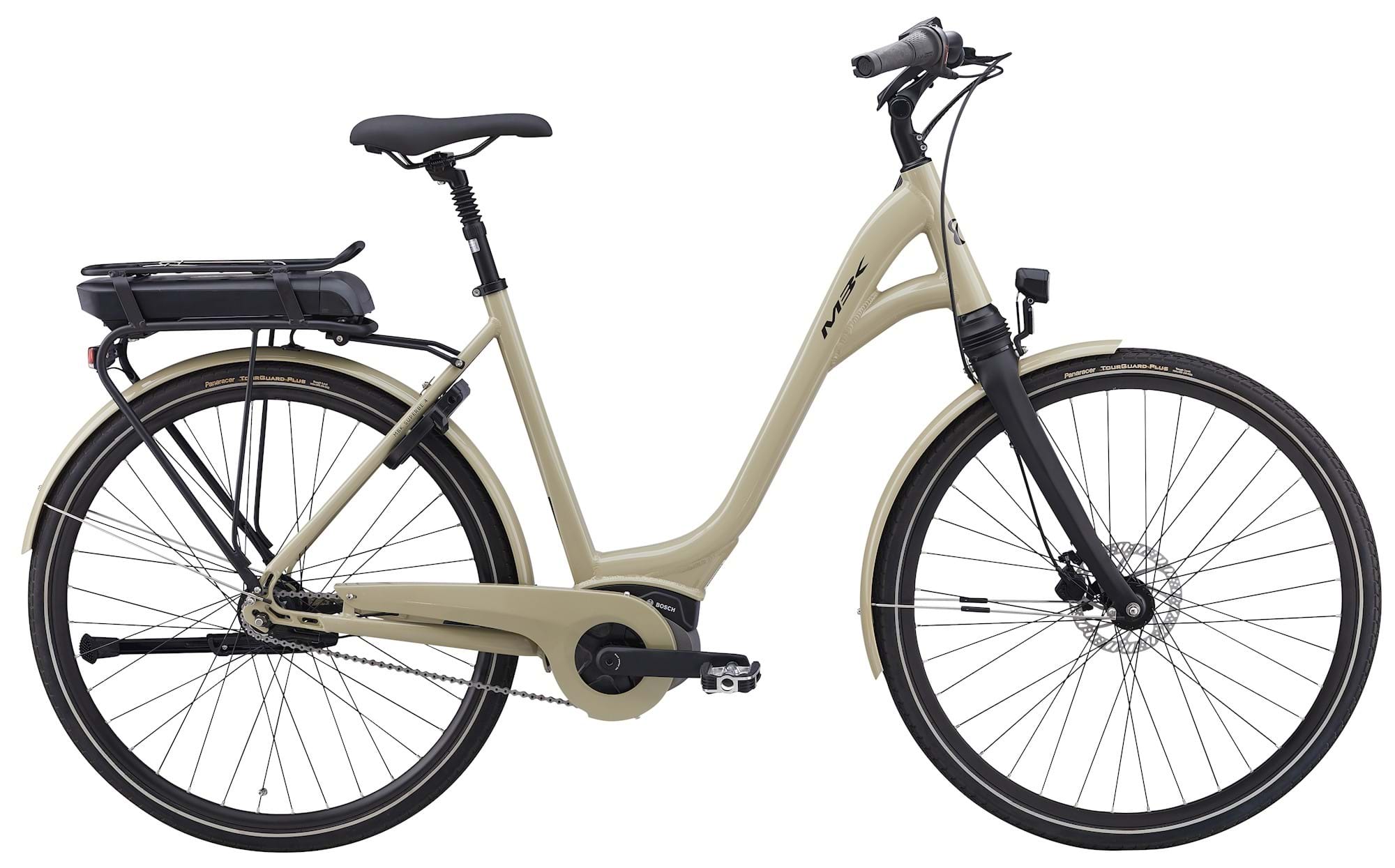 MBK Superbe 4 Elcykel - Khaki (54cm)