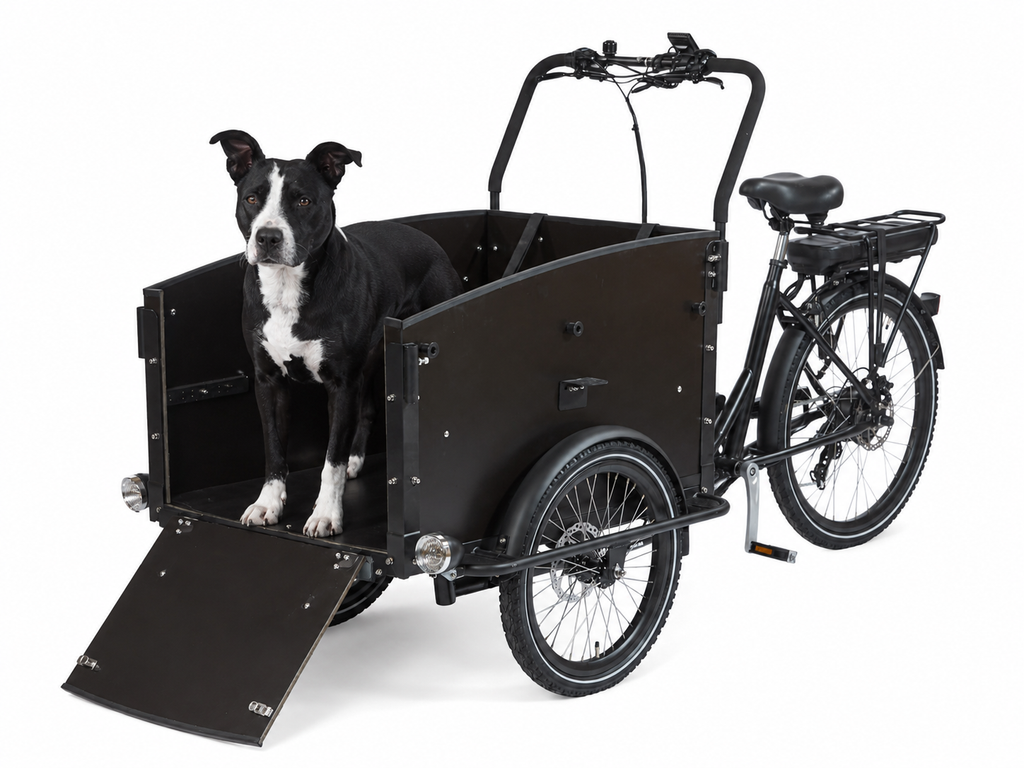 El-Lådcykel Ultimate Curve Dog – Lådcykel för Hund