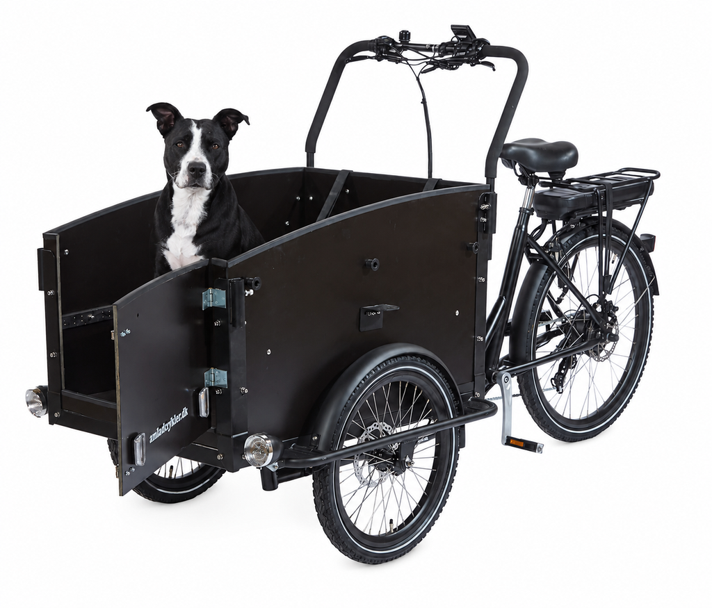 El-Lådcykel Deluxe Dog – Lådcykel för Hund