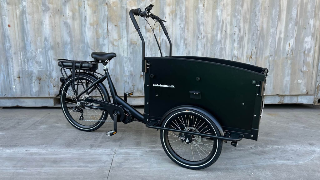 El-Lådcykel Ultimate Curve Dog – Lådcykel för Hund - Mittmotor