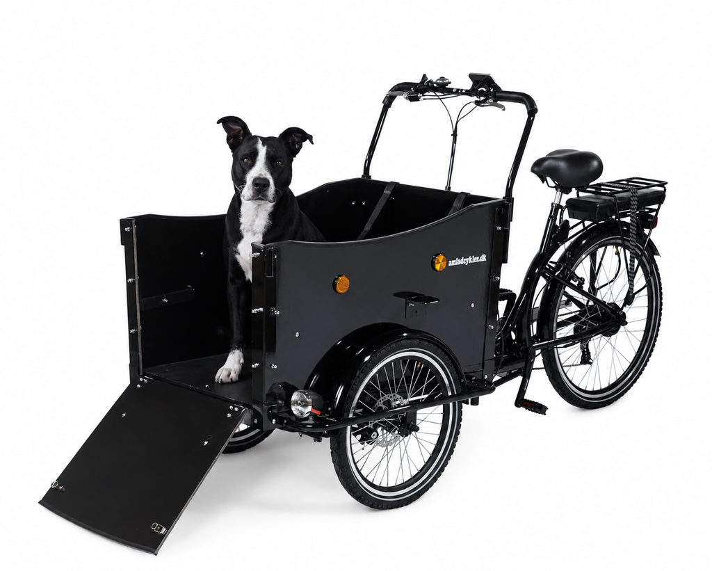 El-Lådcykel Deluxe Dog – Lådcykel för Hund
